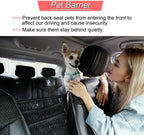 Dual-Pocket Car Seat Storage Organizer with Mesh Design