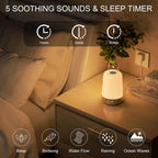 SunAura Sunrise Alarm Clock with Nature Sounds and Night Light