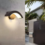 GlowSense LED Outdoor Wall Light with Motion Sensor