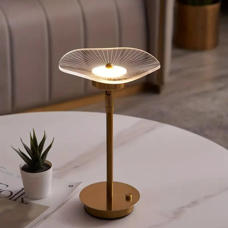 LumiFlux Lampe de Table LED Sans Fil Moderne