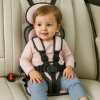 TravelNest Foldable Child Travel Seat with Adjustable Straps