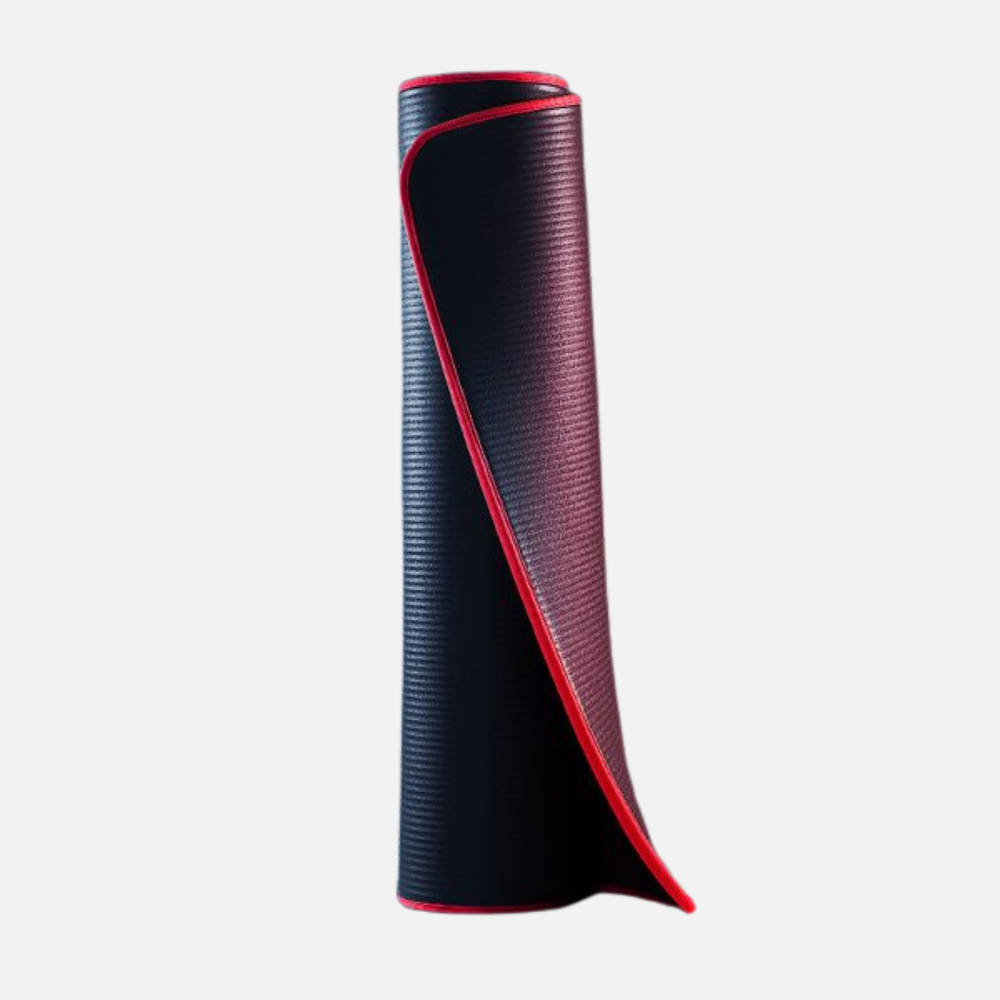 Premium High-Density Cushioned Yoga Mat – 0.4" NBR Foam Non-Slip Exercise Mat