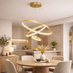 Plafonnier LED Moderne à Anneaux