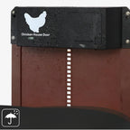 CoopGuard Automatic Chicken Coop Door with Light Sensor Control
