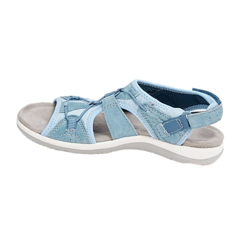 FlexAura Adjustable Comfort Sandals with Supportive Cushioned Sole