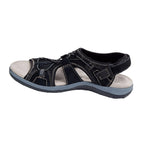 FlexAura Adjustable Comfort Sandals with Supportive Cushioned Sole