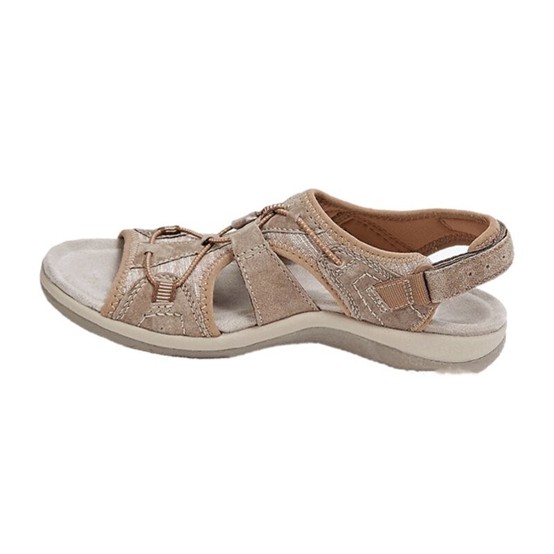 FlexAura Adjustable Comfort Sandals with Supportive Cushioned Sole