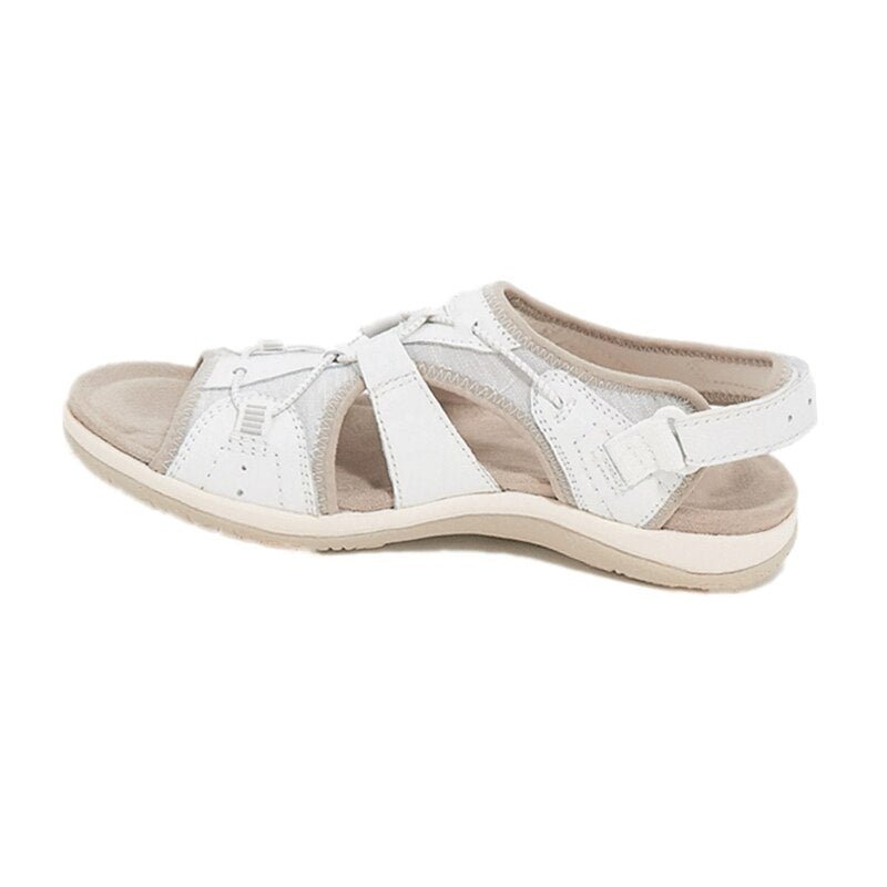 FlexAura Adjustable Comfort Sandals with Supportive Cushioned Sole