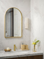 AlbaLinea LED Wall Light in Alabaster