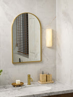 AlbaLinea LED Wall Light in Alabaster