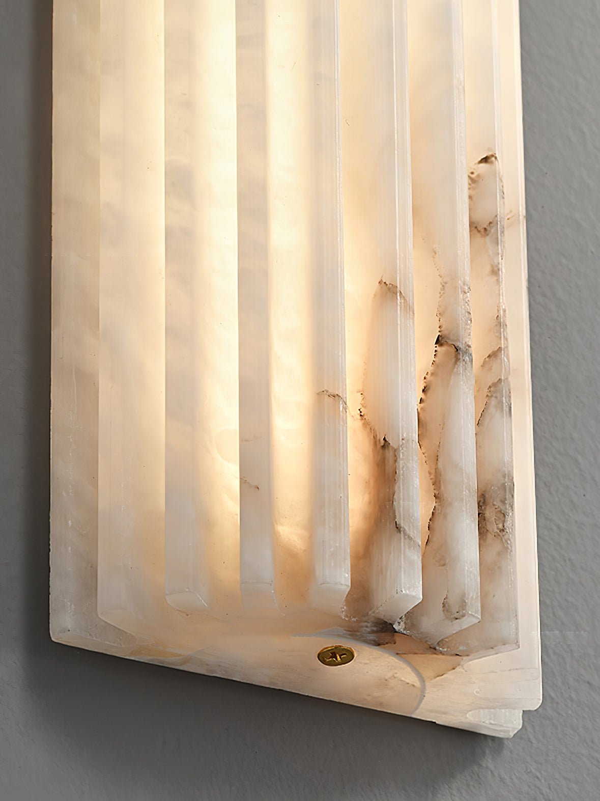 AlbaLinea Applique Murale LED en Albâtre