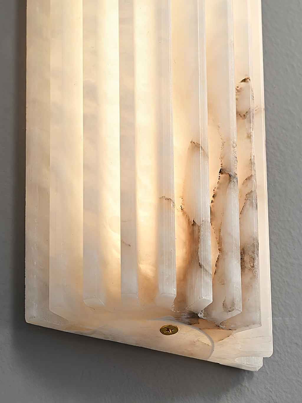 AlbaLinea LED Wall Light in Alabaster