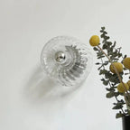 Norévia Minimalist Wall Light in Frosted Glass
