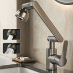 Flex-Spray Dual Mode Kitchen Faucet with 360° Swivel Arm