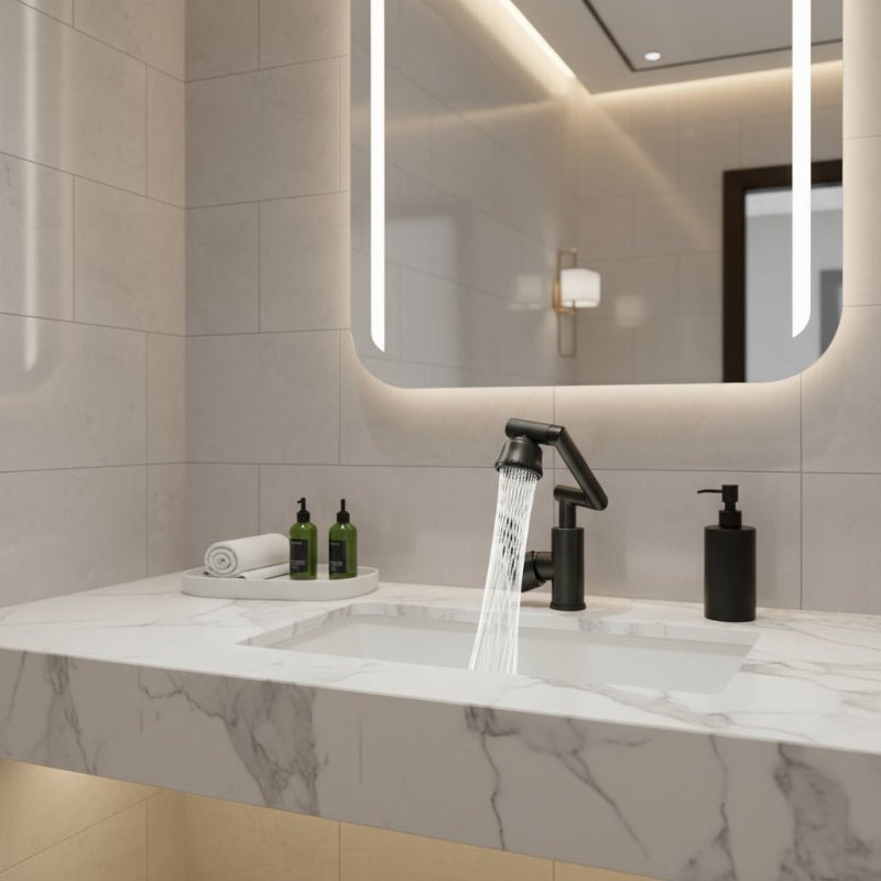 Flex-Spray Dual Mode Kitchen Faucet with 360° Swivel Arm