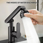 Flex-Spray Dual Mode Kitchen Faucet with 360° Swivel Arm