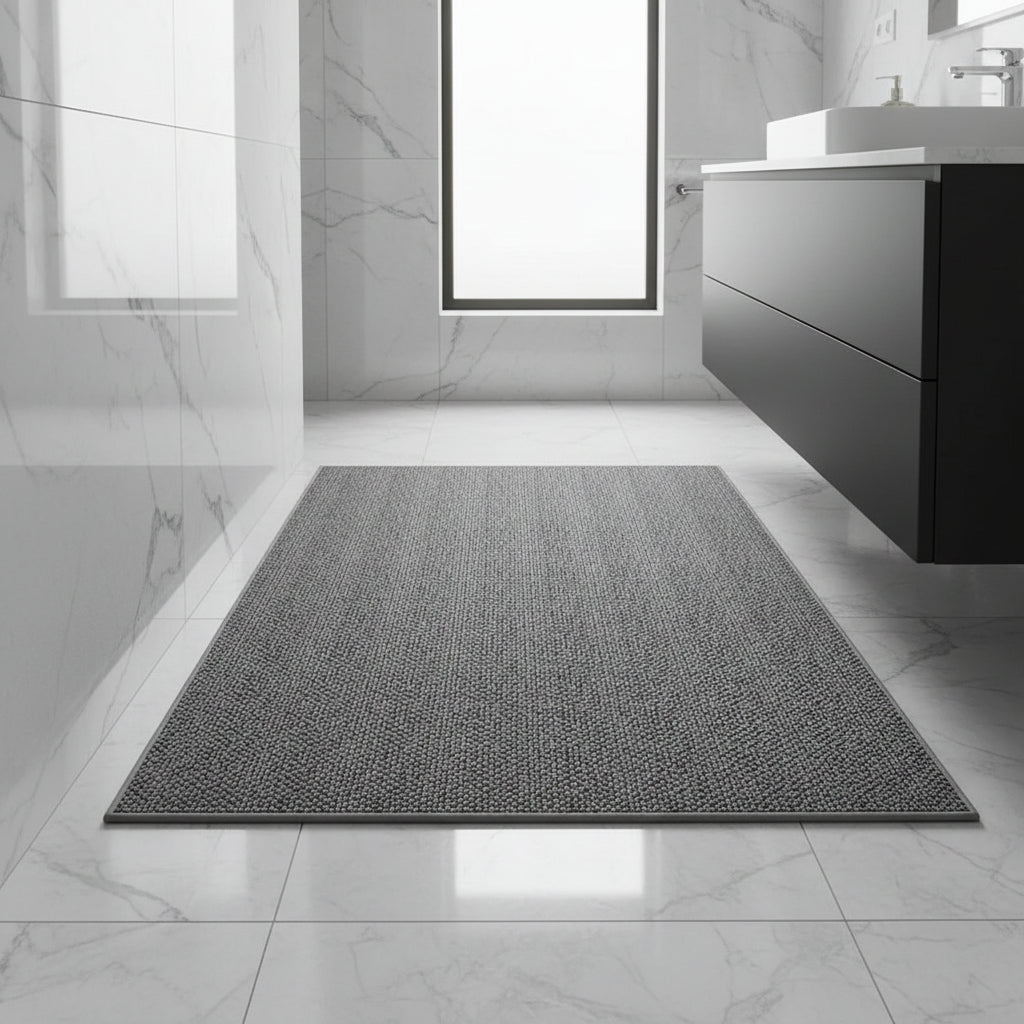 Solévia Tapis de Porte Absorbant Géométrique Moderne