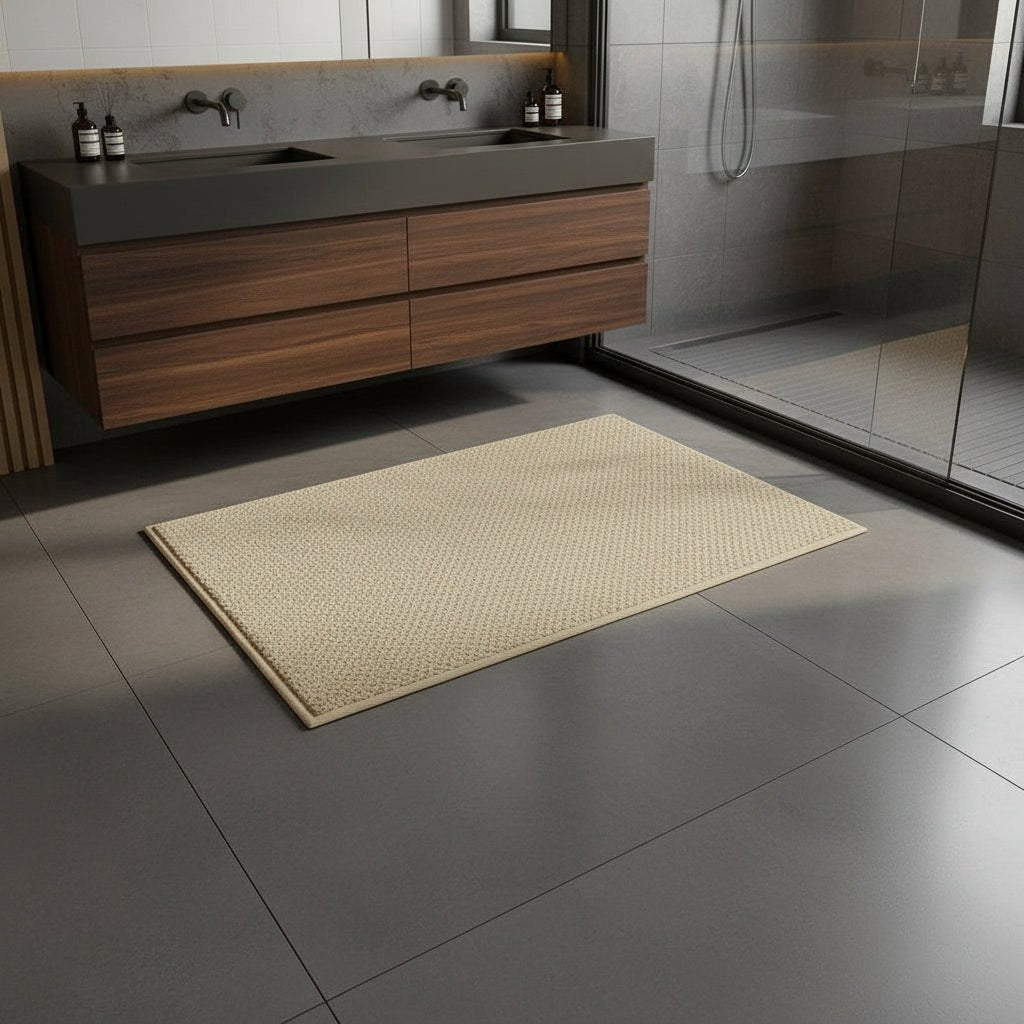 Solévia Tapis de Porte Absorbant Géométrique Moderne