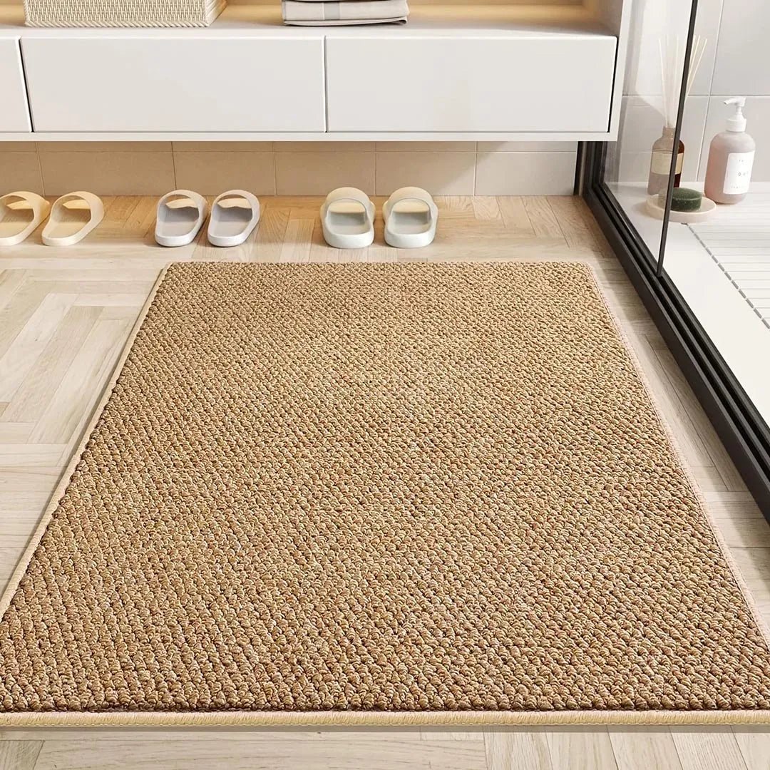 Solévia Tapis de Porte Absorbant Géométrique Moderne