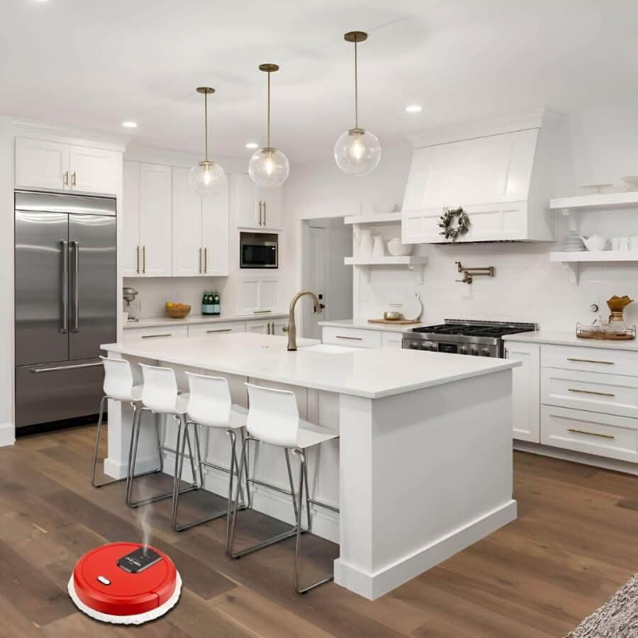CleanOrbit Smart Robot Vacuum and Mop for Hard Floors and Carpets