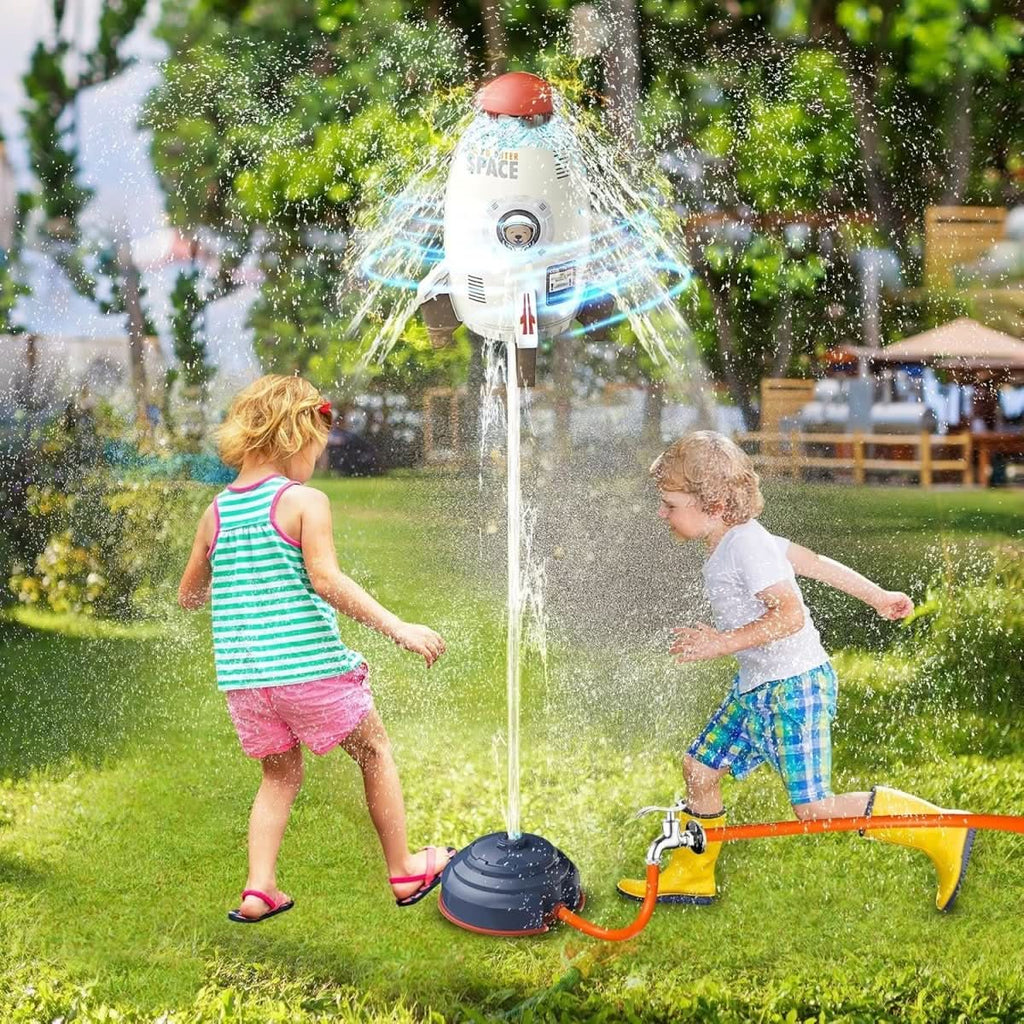 360-Degree Rotating Garden Sprayer for Kids - Outdoor Water Play Toy