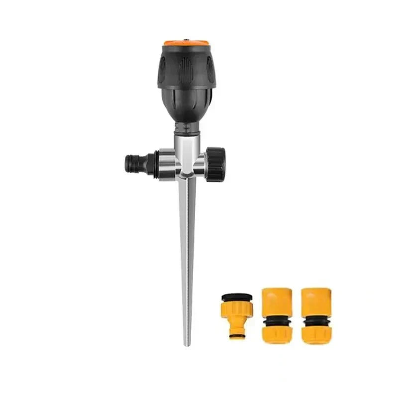 HydroSpin 360 Garden Sprinkler | Automatic Rotating Lawn Water Sprayer