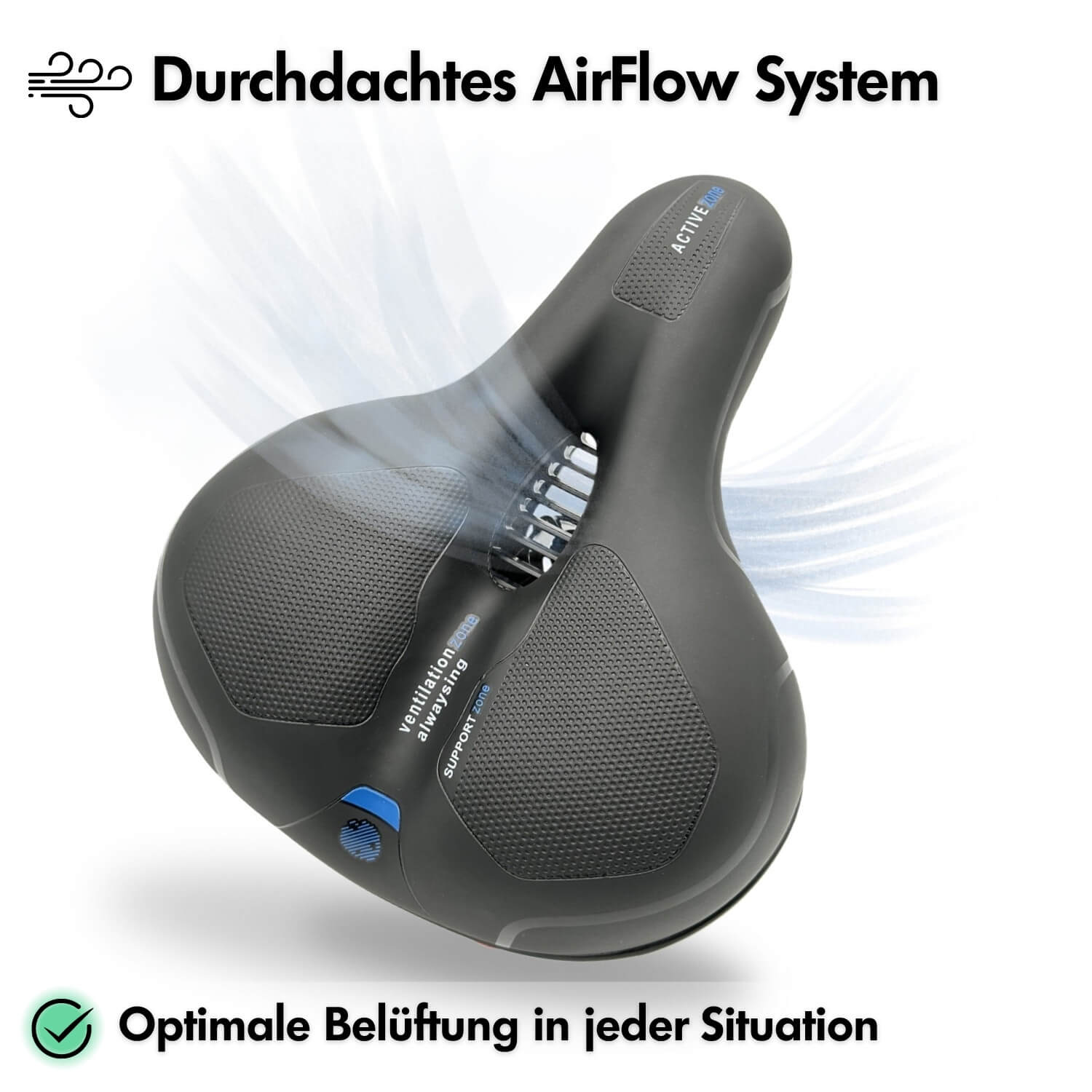 RideEase Comfort Bike Saddle | Ergonomic Gel Bicycle Seat