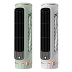 BreezeFlow Bladeless Portable Tower Fan with Quiet Air Cooling