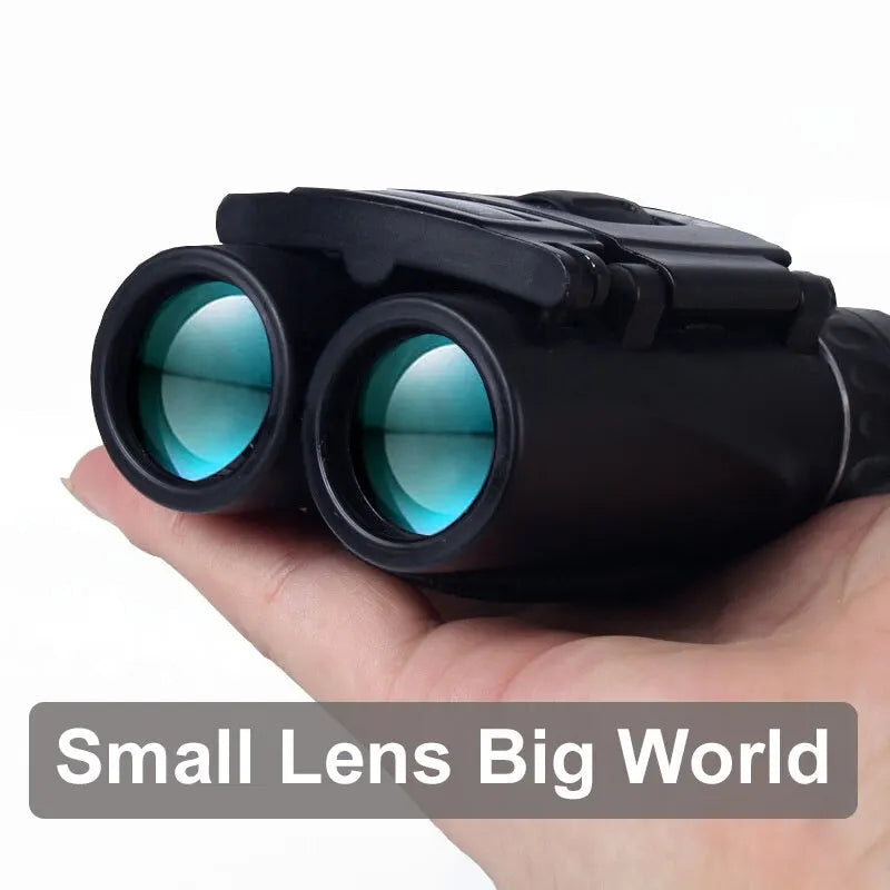 EagleVista Compact Binoculars 40x Foldable for Travel Hiking and Birdwatching