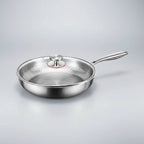 ForgeTitan Hammered Titanium Frying Pan | Induction Compatible Skillet