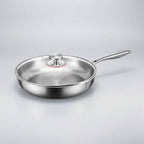 ForgeTitan Hammered Titanium Frying Pan | Induction Compatible Skillet