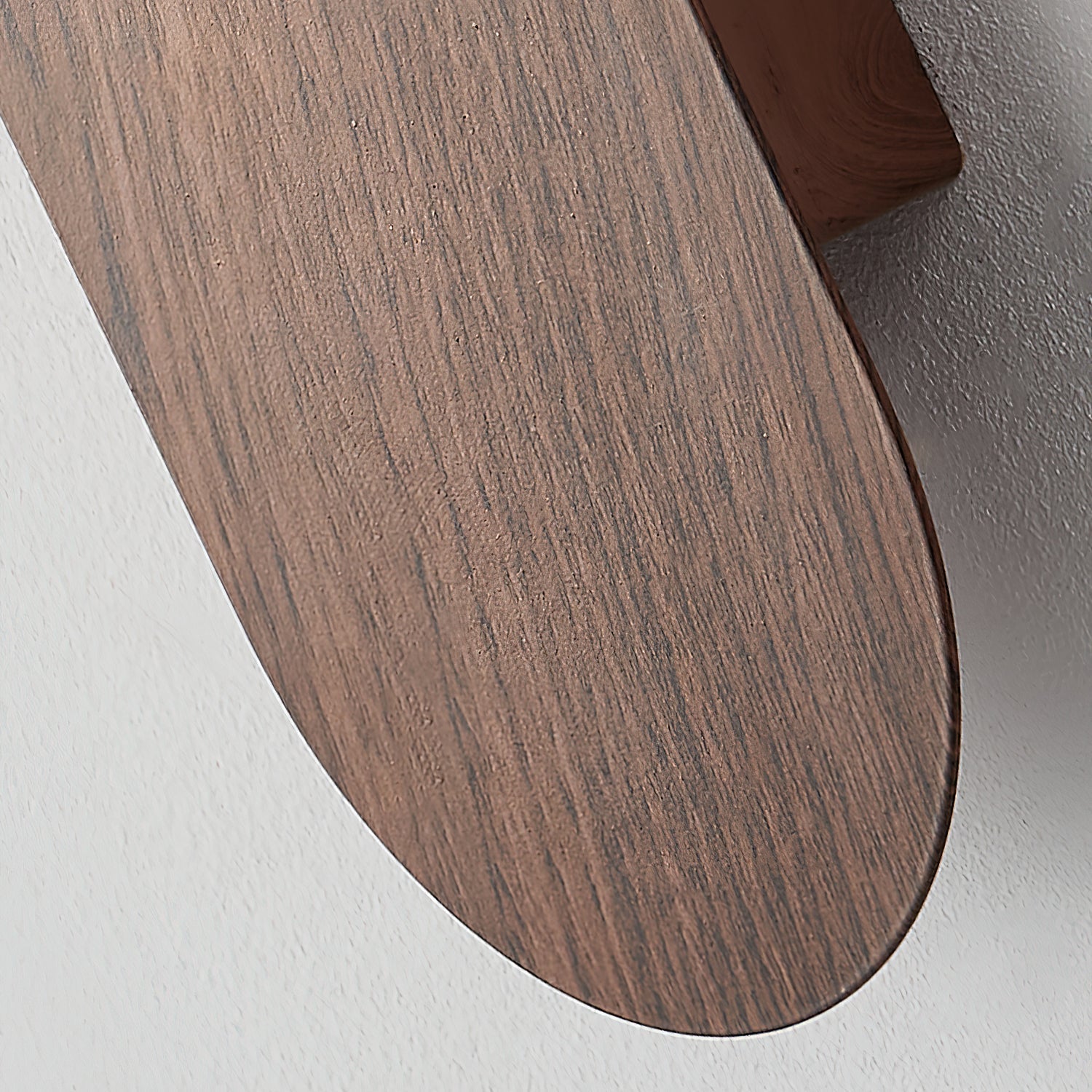 Ashvale Globe Wall Light | Wood Effect LED Indoor Wall Lamp
