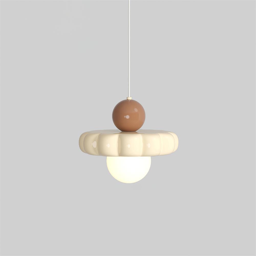 AriaLune Suspension Design Crème Moderne