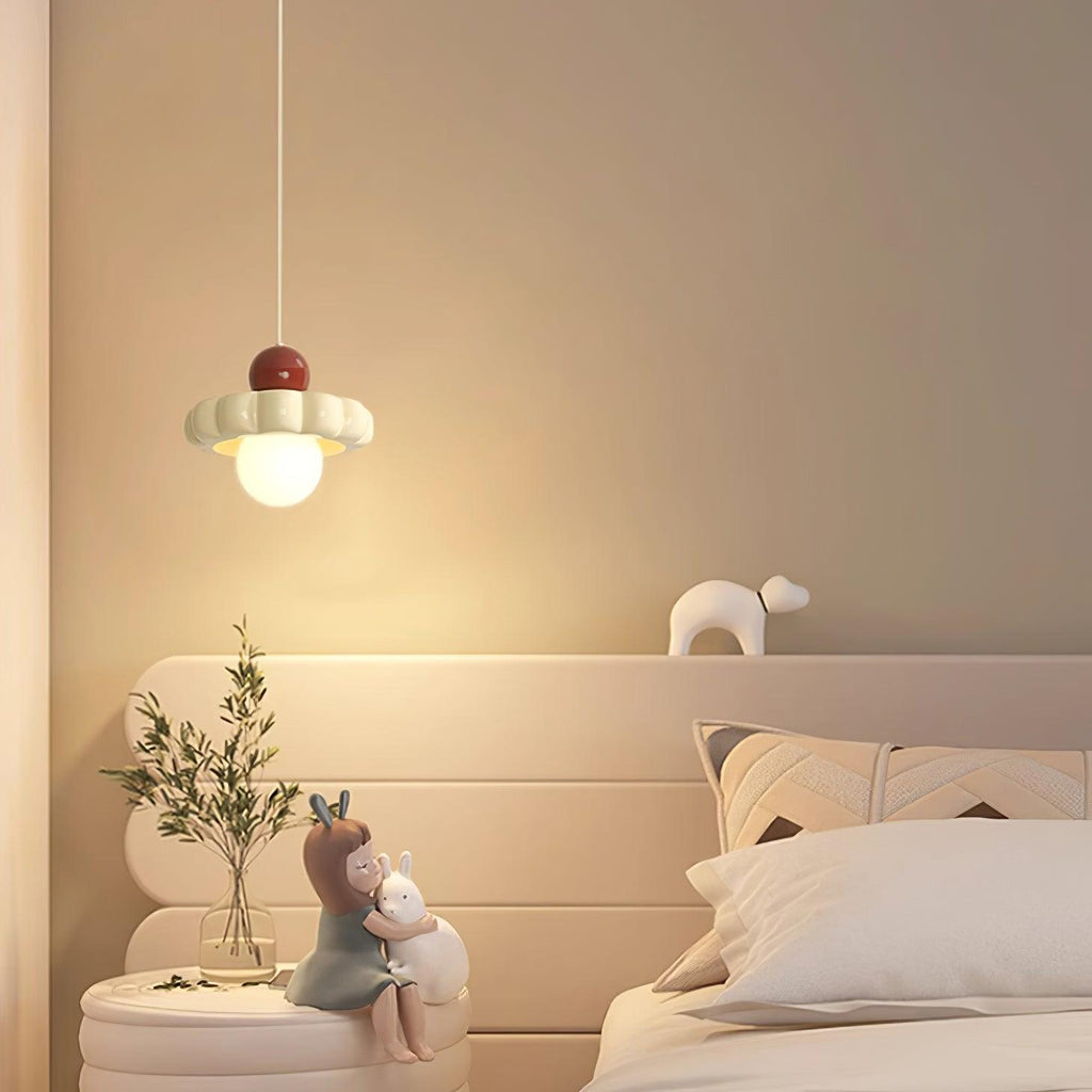 AriaLune Suspension Design Crème Moderne