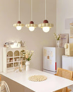 AriaLune Suspension Modern Design Cream