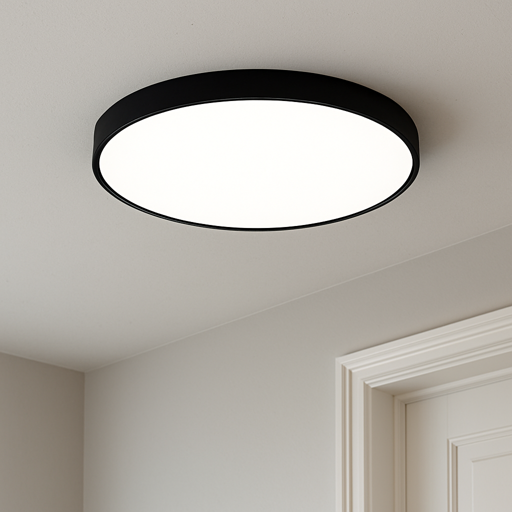 SlimGlow Ultra Thin LED Ceiling Light for Kitchen Hallway and Dining Room