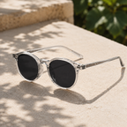 RetroVista Polarised Round Sunglasses with UV400 Eye Protection