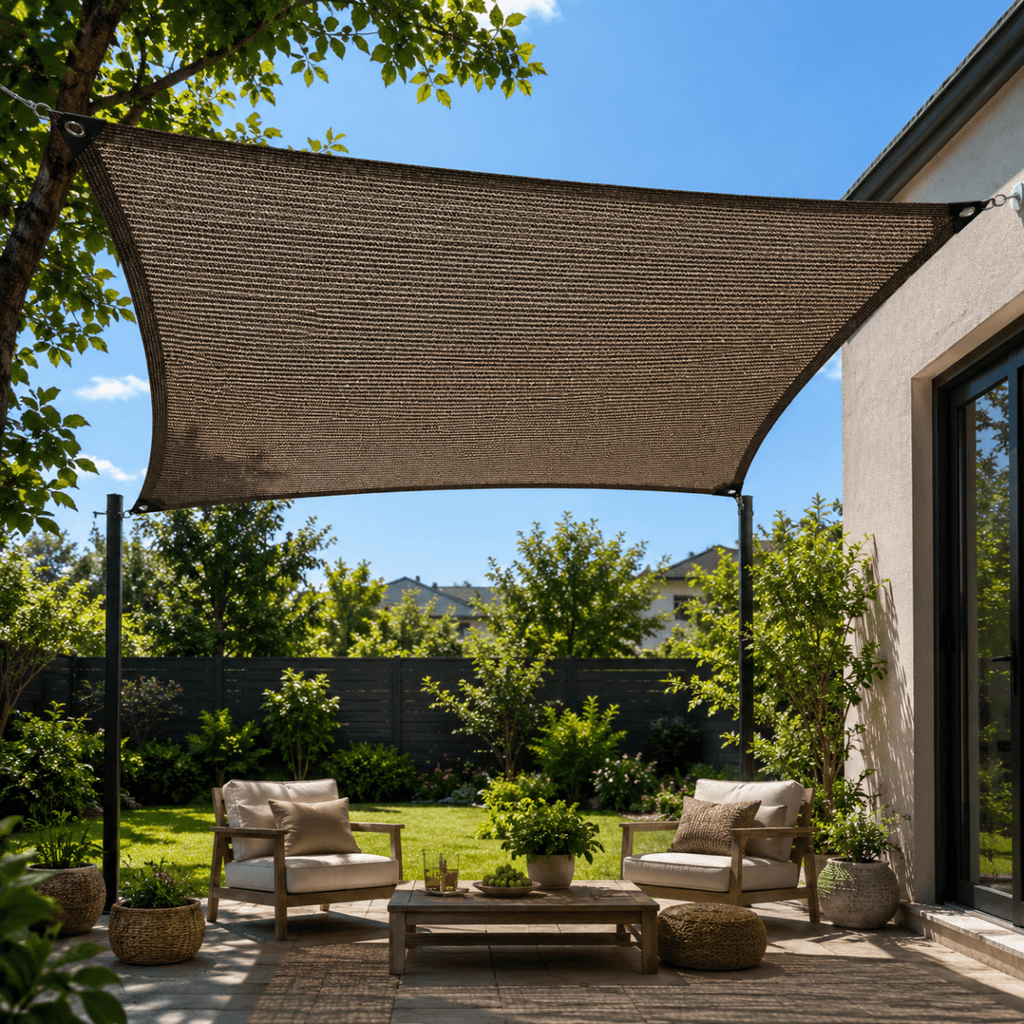 SunWeave UV Shade Net for Garden Patio Balcony and Greenhouse