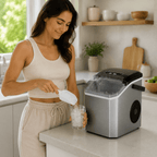 IceNova Compact Ice Maker | Countertop Electric Ice Cube Machine