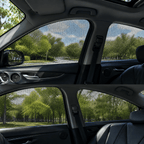 BreezeGuard Car Window Mesh Covers Set for Cars SUVs and Camping