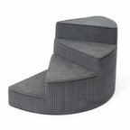 Elevated Pet Access Stairs with Non-Slip Foam Design | Space-Saving Solution for Pet Mobility