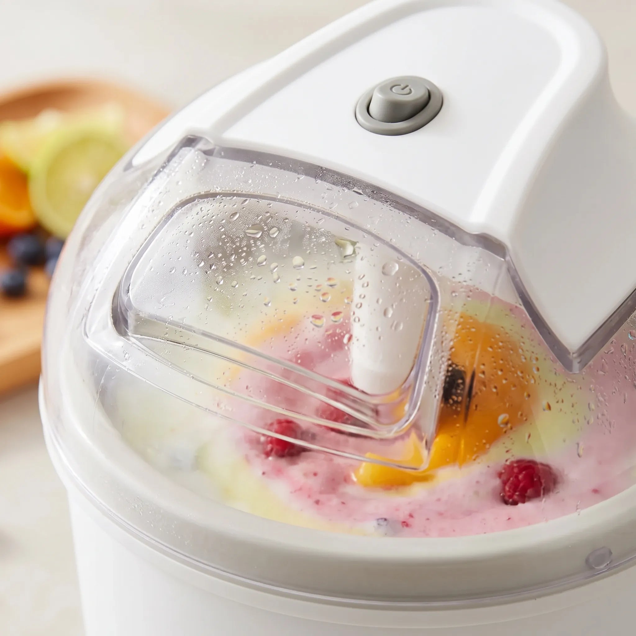 FrostWhirl Automatic Ice Cream and Frozen Dessert Maker