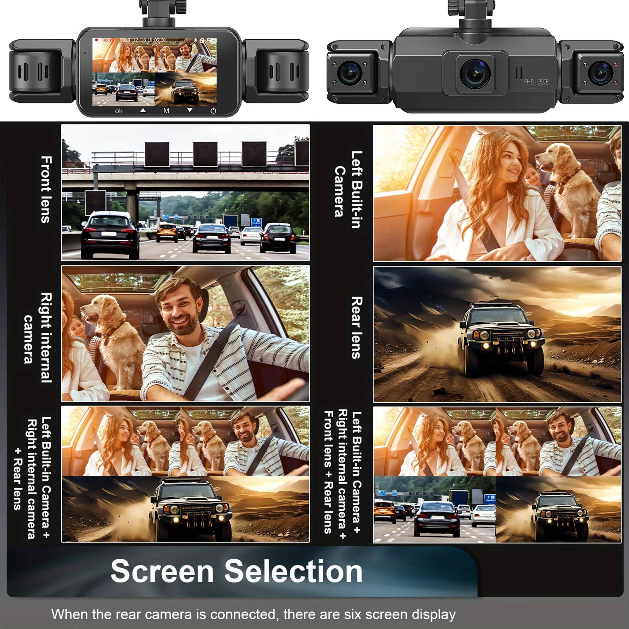 Four-Camera Wireless Vehicle Monitoring System with Night Vision