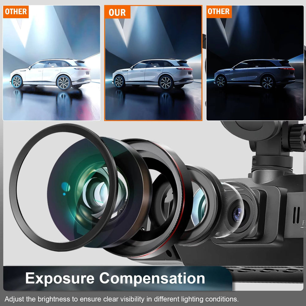 Four-Camera Wireless Vehicle Monitoring System with Night Vision