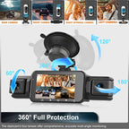Four-Camera Wireless Vehicle Monitoring System with Night Vision