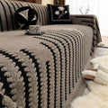 Quilted Microfiber Sofa Protector with Non-Slip Backing