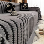 Quilted Microfiber Sofa Protector with Non-Slip Backing
