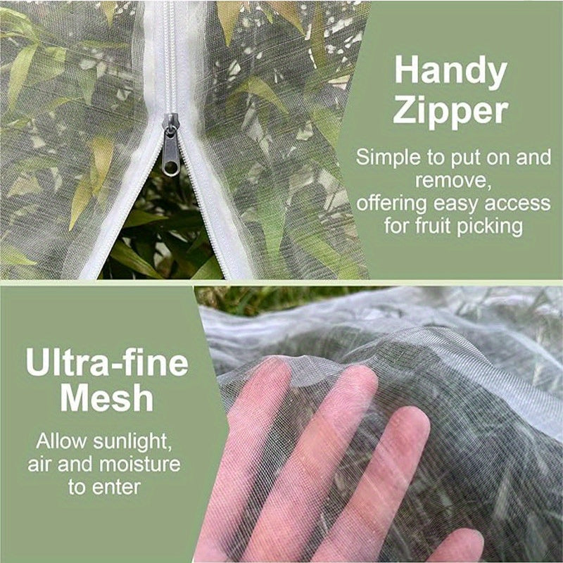 Breathable Mesh Fruit Protection Bags with Adjustable Drawstring Closure