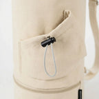 Crossbody Cylindrical Fitness Mat Carrier with Hydration Pocket