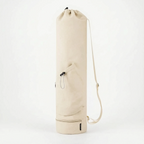 Crossbody Cylindrical Fitness Mat Carrier with Hydration Pocket